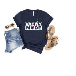 vacay mode shirt, minnie vacay mode sweatshirt, vacay mode sweatshirt, disney family shirt, disney trip tee, matching di