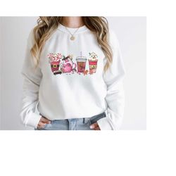 christmas coffee sweatshirt, disney coffee latte shirt, snowman coffee shirt, coffee lover, christmas sweatshirt, christ