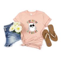 merry and bright santa christmas shirt, retro santa shirt, retro merry and bright santa shirt, merry christmas sweatshir