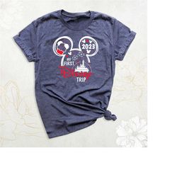 2023 my first disney trip shirt, disney family shirt, disney vacation tee, disney magic kingdom shirt, disneyworld shirt