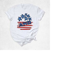 4th of july shirt, stars and stripes shirt, retro american flag shirt, stars peace and stripes shirt, patriotic tee, ind
