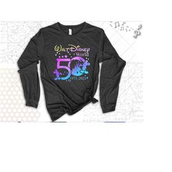 magic kingdom disneyworld shirt, magic kingdom shirt, disneyland shirt, 1971-2021 dw 50th anniversary shirt, wdw shirt