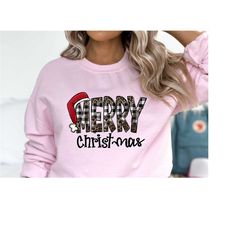 merry shirt, merry sweatshirt, merry pullover, holiday sweater women, christmas crewneck, christmas party, ladies christ
