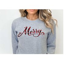 merry christmas sweatshirt, holiday gift , spread cheer with special surprises