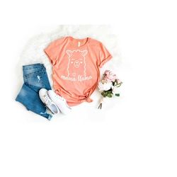mama llama shirt, mother's day shirt, mama llama t-shirt, mama t-shirt, mothers day gift, funny llama shirt, shirt for m