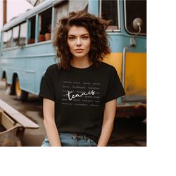 tennis shirt, tennis player outfit, tennis club shirt, tennis shirt, tennis gifts, tennis gifts for women, tennis gifts