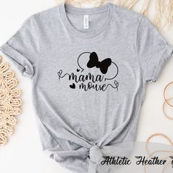 mama mouse t-shirt, cute mama shirt, cute mother shirt, disney mama shirt, mother's day shirt, mother's day gift, gift f