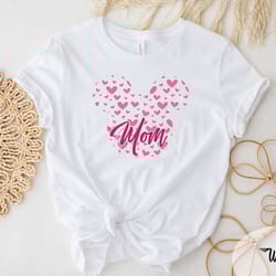 disney mom t-shirt, mama retro heart shirt, mothers day gift, cute shirt for mothers, mom t shirt, mommy tee, mom gift,