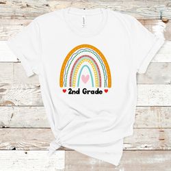 2nd grade teacher shirt, second grade teacher shirt, second grade t shirt, 2nd grade shirt, second grade graduation gift