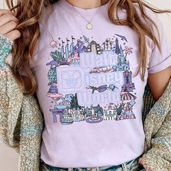 walt disney world shirt, disneyworld t-shirt, disney castle tee, family vacation, disneyland trip