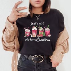 christmas coffee shirt,christmas latte shirt,christmas cappuchino shirt,pink christmas shirt,christmas 2023,coffee lover