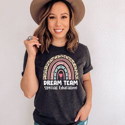special education teacher shirts, dream team special education shirt, sped squad, sped teacher shirt, special education