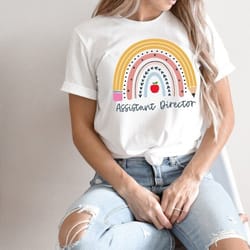 assistant director shirt, assistant director teacher, director of elementary school, preschool assistant director, assis