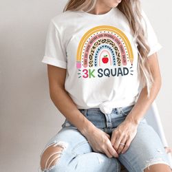 3k teacher shirt, 3k squad shirt, 3k crew shirt, threes teacher shirt, prek teacher shirts, twos teacher shirt, 4k teach
