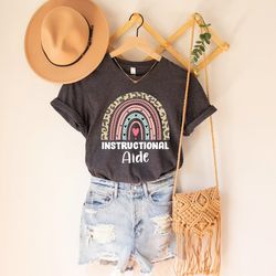 instructional aide shirt, instructional assistant shirt, instructional coach, teaching assistant, teachers aide, assista
