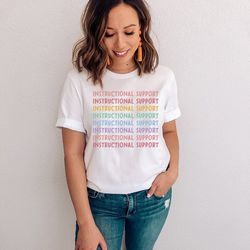 instructional support shirt, instructional coach shirt, instructional assistant, instructional support team ist shirt, i