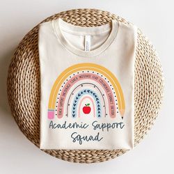 academic support squad, support squad shirt, support teacher shirt, school support staff, support team, admin team shirt