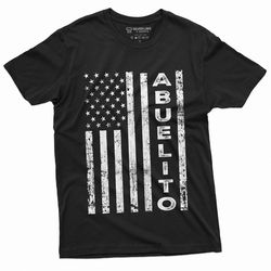 men's abuelito grandfather grandpa papa t-shirt abuelo fathers day 4th of july dad grandpa gift shirt for him