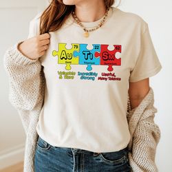 autism puzzle shirt, neurodiversity shirt, autism awareness shirt, adhd shirt, autism acceptance floral sweatshirt