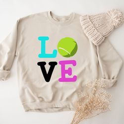 tennis sweatshirt, tennis player gift, tennis club sweatshirt, tennis love sweatshirt, tennis coach gift, tennis gift fo