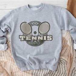 tennis vintage sweatshirt, tennis sweatshirt, tennis player gifts, tennis mom hoodie, tennis game day, tennis for men, t