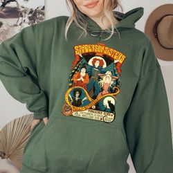 halloween sweatshirt, sanderson sisters sweatshirt, hocus pocus sweatshirt, vintage halloween crewneck sweater, hallowee