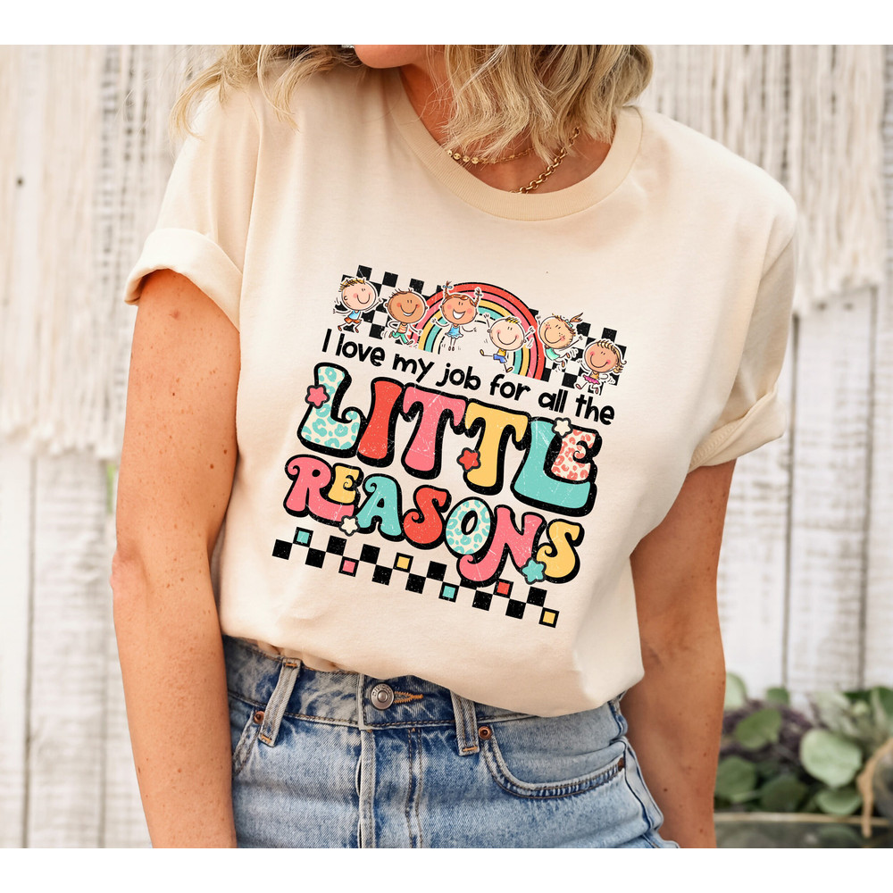 I Love My Job for All the Little Reasons Shirt, Teacher Love Outfit, Teacher Gift, Science T-Shirt, Teacher School, School Counselor.jpg