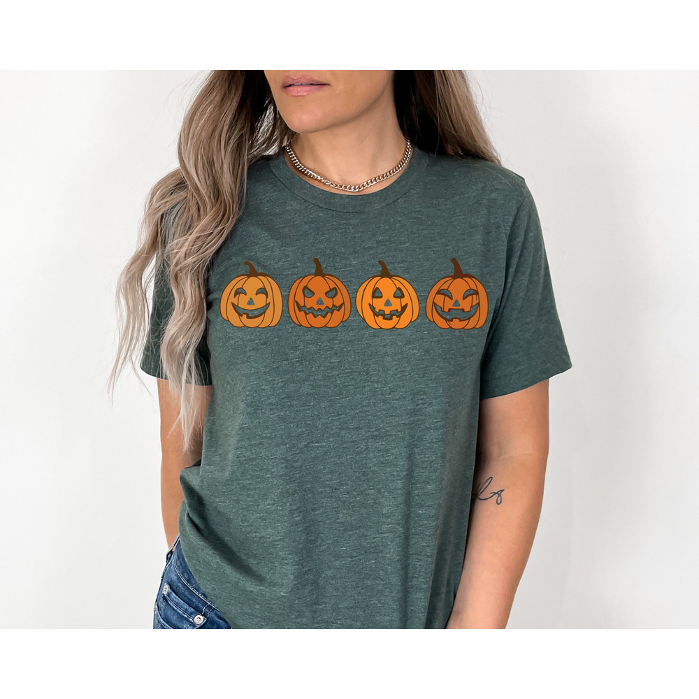 Pumpkin Shirt, Pumpkin Gift Shirt, Jack-o-Lantern Shirt, Halloween Crewneck Shirt, Halloween Gift, Spooky Season, Fall Party Shirts.jpg