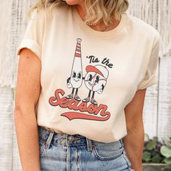 retro baseball season shirt, tis the season shirt, baseball shirt, game day shirt, baseball game tee, ballpark shirt, ba