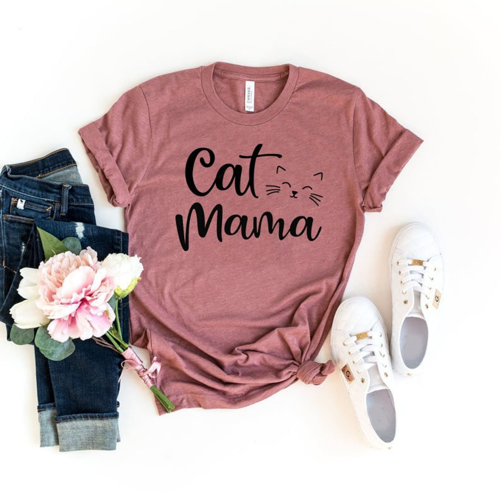 Cat Mama Shirt, Cat Mom Shirt, Cat Shirt, Cat Lover, Mother's Day Gift For Mom.jpg