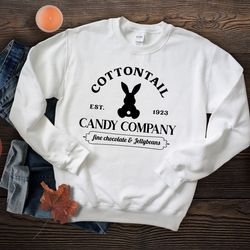 cottontail candy company easter sweatshirt, carrot shirt, easter sweatshirt, easter family sweatshirt, easter day,easter