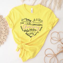 grammy shirt, gift for grammy, grammy gift, grammy established shirt, grandma shirt, christmas gift , pregnancy announce