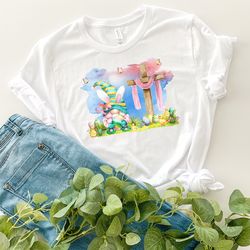 happy easter gnome egg shirt,cute easter sweatshirt,christian easter shirt,easter is for jesus shirt, cozy easter shirt,