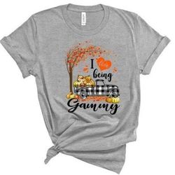 i love being a grammy thanksgiving tshirt,gift idea for grandma,thankful and blessed shirt, grammy pumpkin shirt, gift f