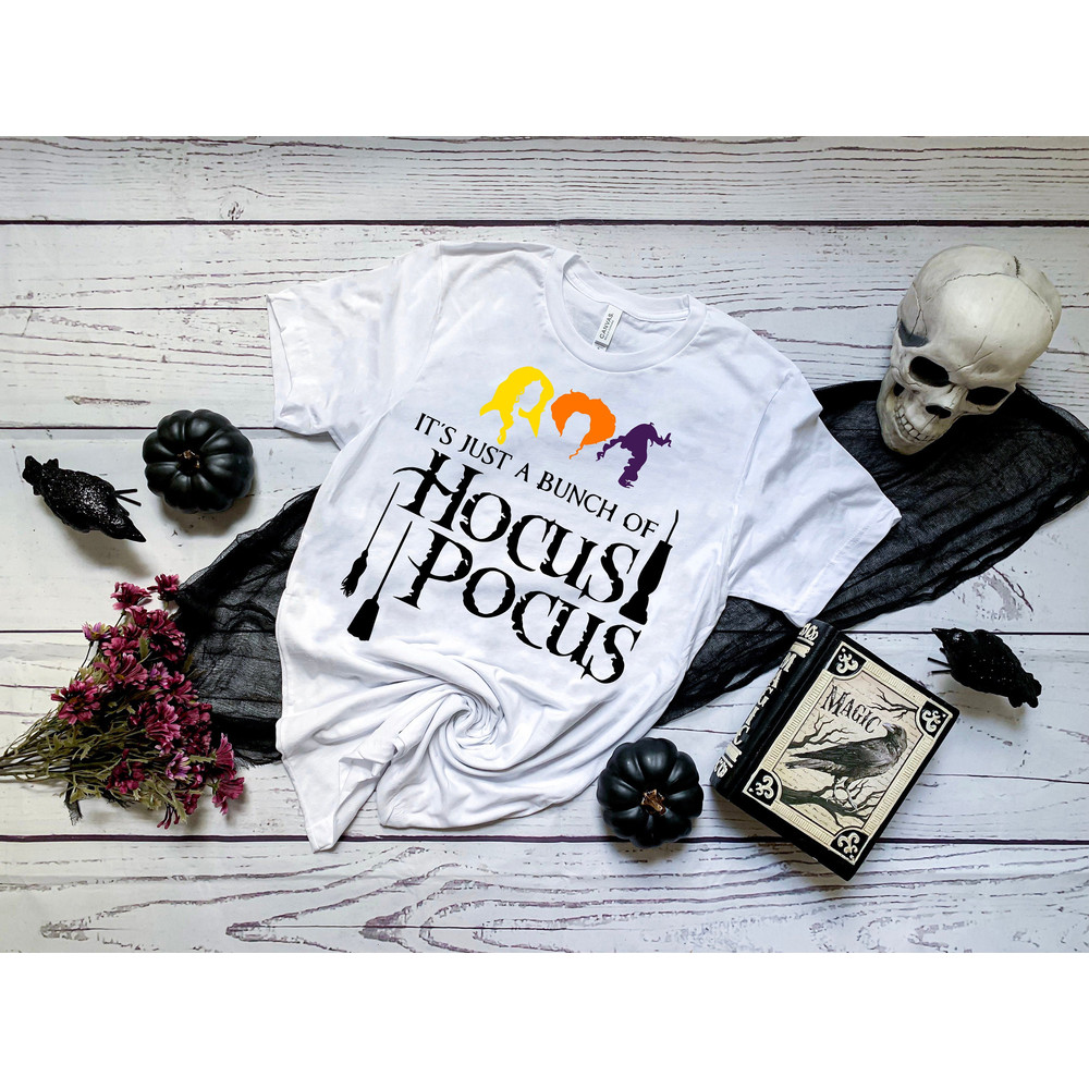 It's Just A Bunch Of Hocus Pocus, I Smell Children Halloween Shirt, Funny Halloween Shirts, Hocus Pocus Shirt, Happy Halloween Shirt.jpg