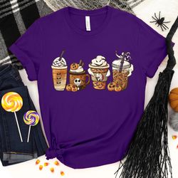 nightmare before coffee shirt, funny coffee shirt, coffee lover, coffee addict shirt, halloween black cat pumpkin spooky