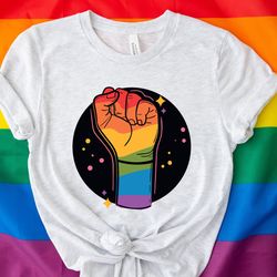 pride fist shirt, gay fist tee, be kind rainbow shirt, be kind shirt, kindness shirt, lgbt pride shirt, lgbt be kind tsh