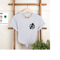 avengers symbol shirt, avengers shirt, avengers marvel shirt, avengers matching shirt, marvel merch, spirderman, stark s