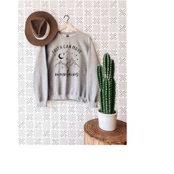 christian sweatshirt, faith mountains sweat, religious gifts, inspirational shirt, faith hoodie