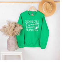 st patrick's day sweatshirt, lucky squad shirt, lucky shamrock shirt, shenanigans shirt, st paddys day,irish green sweat
