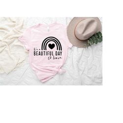 it's a beautiful day to learn shirt, kindergarten shirt, gift for teacher, teacher life, back to school, teacher appreci