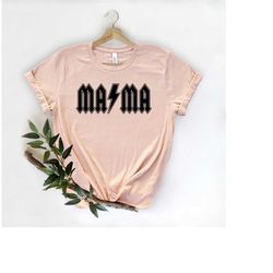 mama t-shirt, rocker mama shirts, mom shirts, mother's day gift shirt, gift for mom