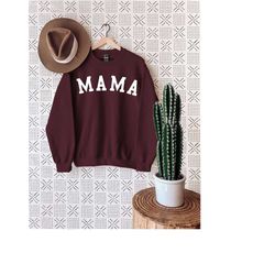 mama sweatshirt, mothers day gift, mom sweat, mommy crewneck, mama shirt