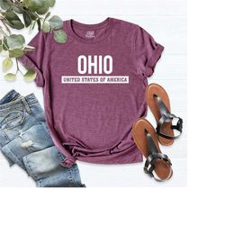ohio shirt, ohio home shirt, ohio state buckeyes t-shirt, ohio souvenir shirt, ohio lovers shirt, usa oh shirt