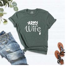 army wife shirt, military spouse tee, army life t-shirt, military wife shirt, military wife gift, army wife t-shirt, mot