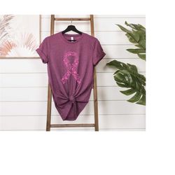 cancer ribbon t-shirt, pink ribbon shirt, cancer awareness shirt, breast cancer survivor shirt, pink october shirt, canc