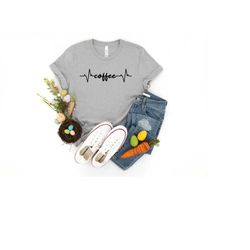 coffee shirt, coffee life line shirt, coffee lovers shirt, coffee shirt women's, funny coffee shirt, coffee before talki