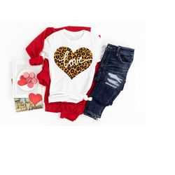 love leopard shirts, valentine's shirt, lovers shirt, valentine's day shirt, funny valentines shirt, gift for valentines
