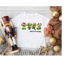 disney green stitch christmas shirt, santa stitch tee, that's it i'm not going sweatshirt, funny stitch christmas shirt,