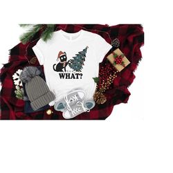 funny christmas cat shirt, what christmas cat tee, christmas gifts for cat lovers, christmas lights shirt, christmas cat